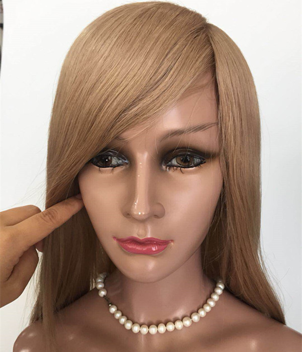 Full lace human hair wig HD lace wig factory accept customs made JF346